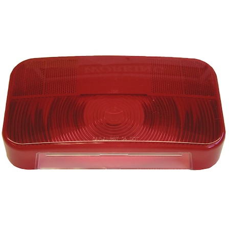 Peterson Replacement Lens For Trailer Light Part Number 25923 Rectangular Red V25923-25